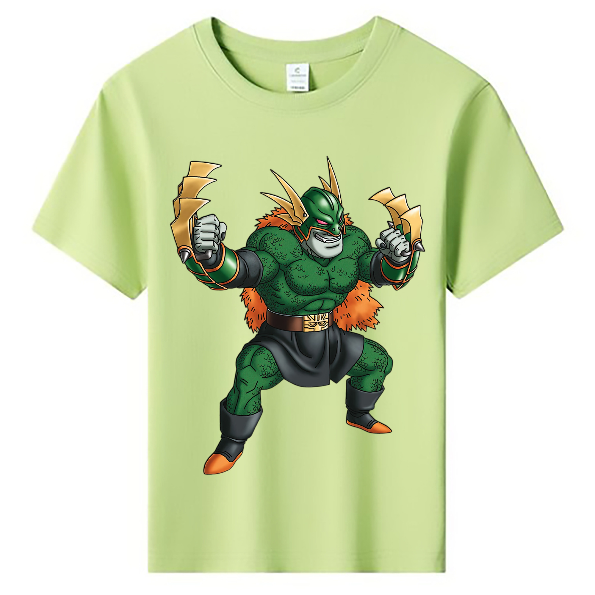 （画像用） ドラゴンクエスト Doragon Kuesuto Dragon Quest 綿100％キッズTシャツ（フロントプリント）